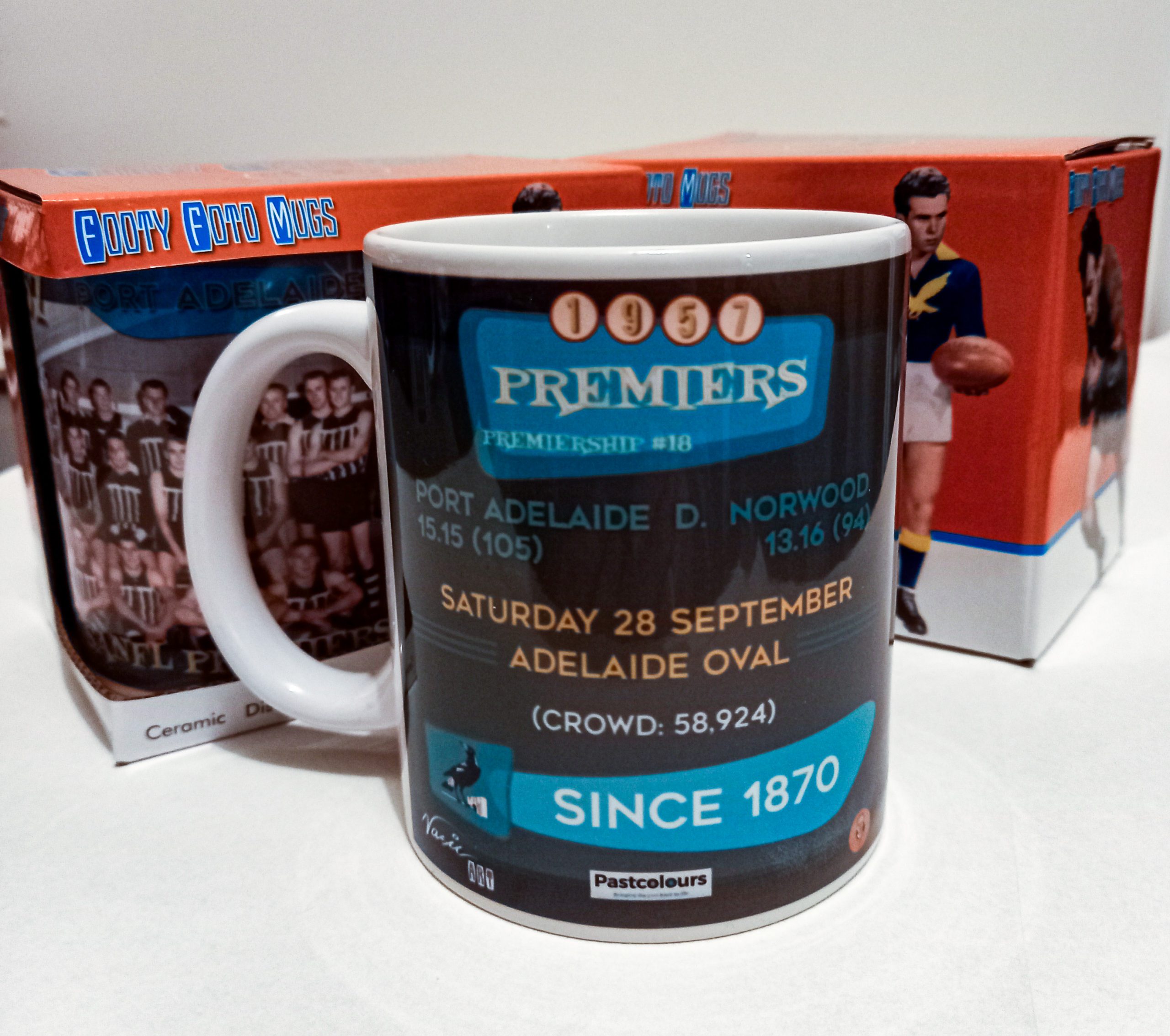 Port Adelaide 1957 Premiers Mug | SANFL Grand Final Commemorative - Image 4