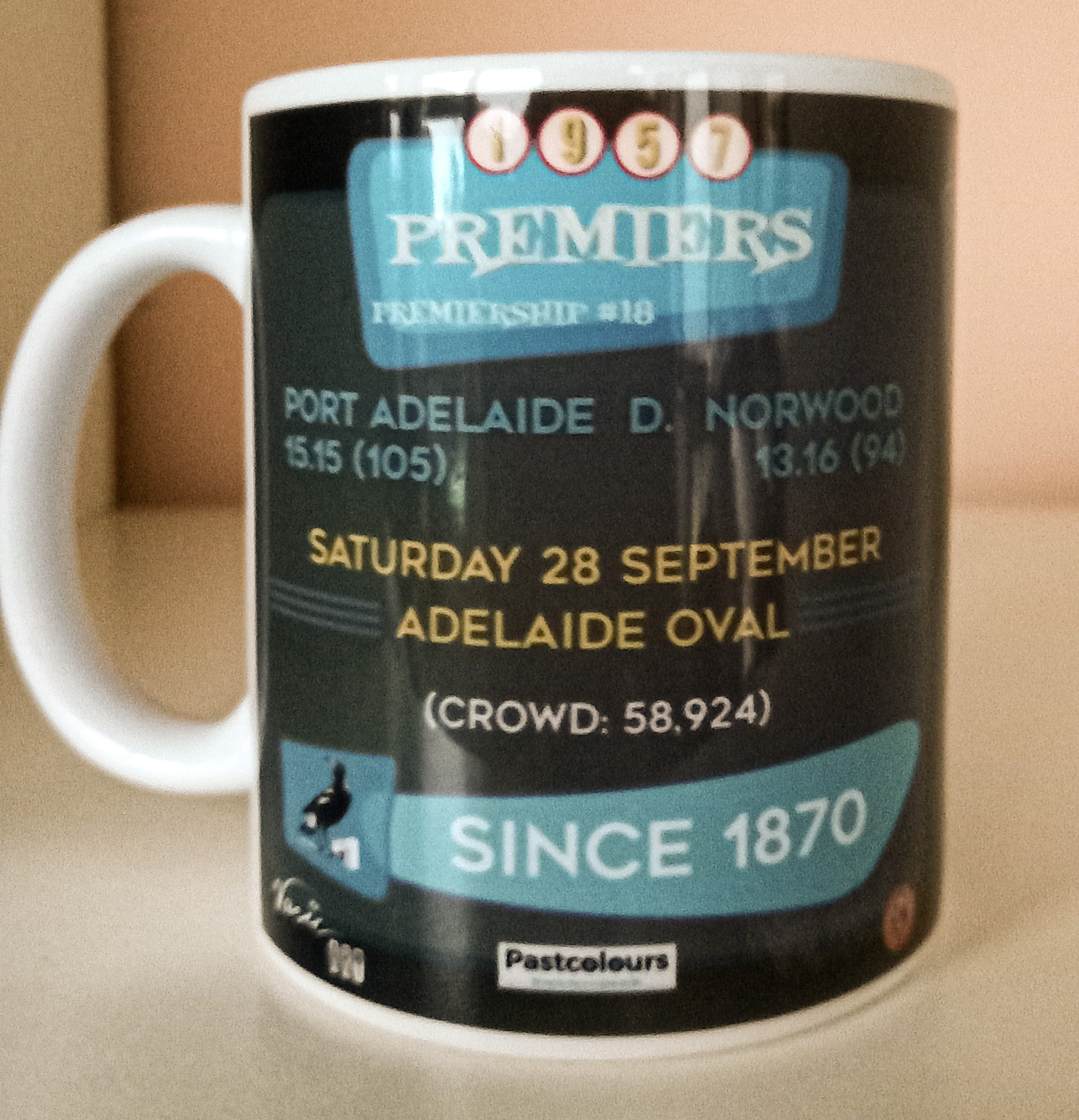 Port Adelaide 1957 Premiers Mug | SANFL Grand Final Commemorative - Image 5