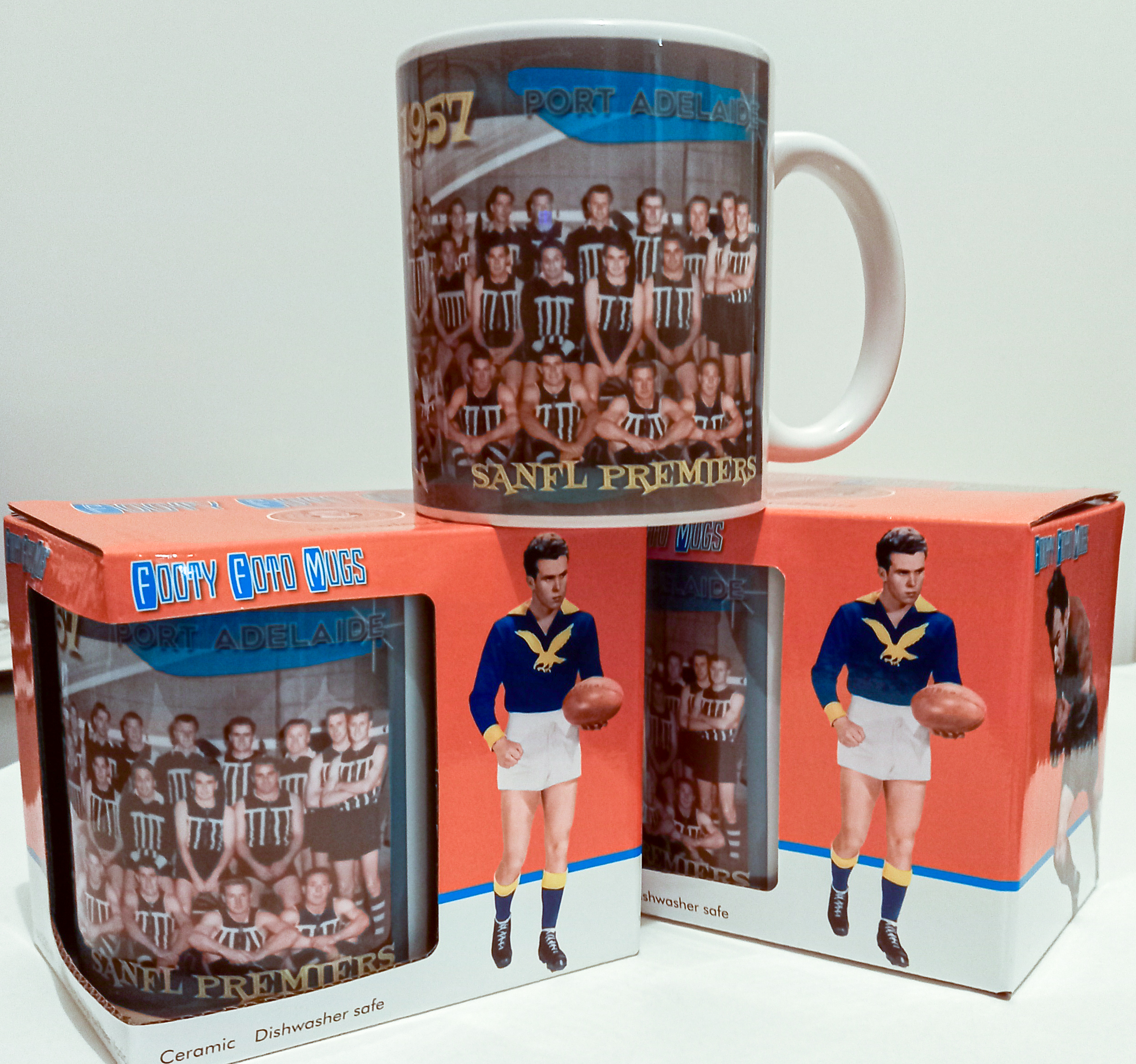 Port Adelaide 1957 Premiers Mug | SANFL Grand Final Commemorative - Image 6