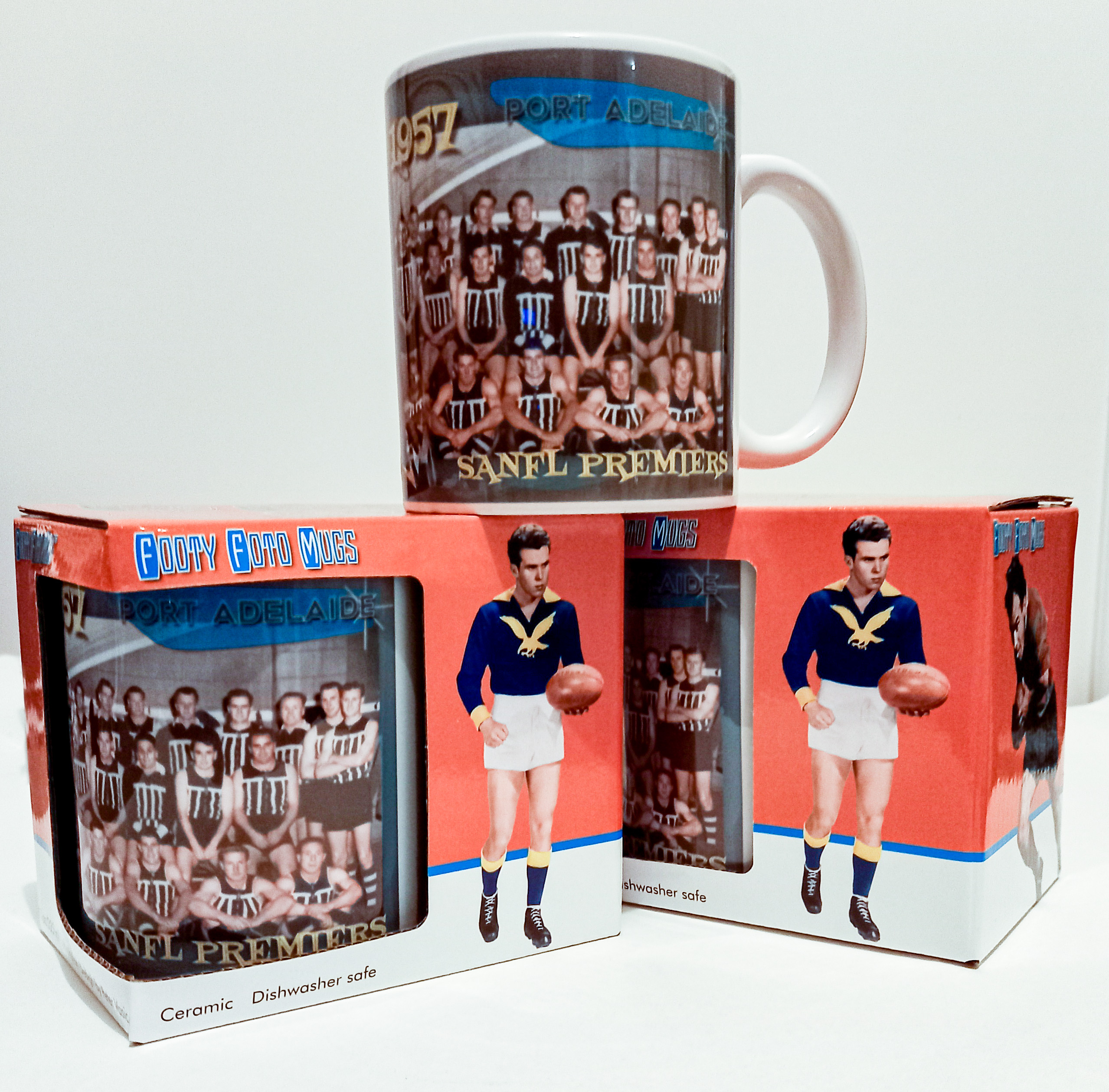 Port Adelaide 1957 Premiers Mug | SANFL Grand Final Commemorative - Image 7