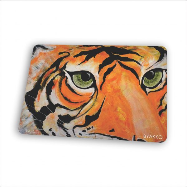 BYAKKO : Painted Tiger by Kathy Vasic - Mouse Mat