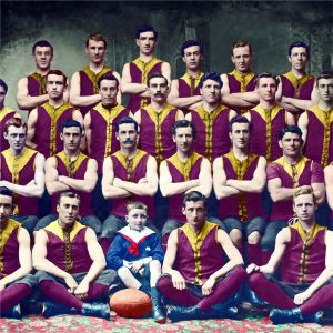 Sports Club Team Photos: Colourised