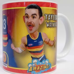 Taylor Walker -Adelaide Crows - Caricature Series - Footy Foto Mug