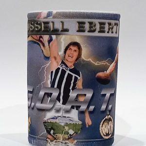 Russell Ebert : G.O.A.T.  - Stubby Holder - Port Adelaide Football Club