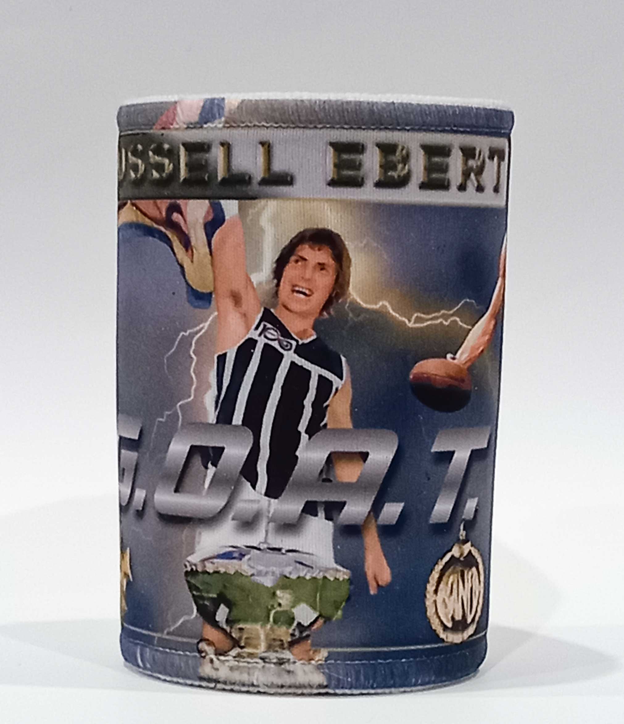 Russell Ebert : G.O.A.T. - Stubby Holder - Port Adelaide Football Club