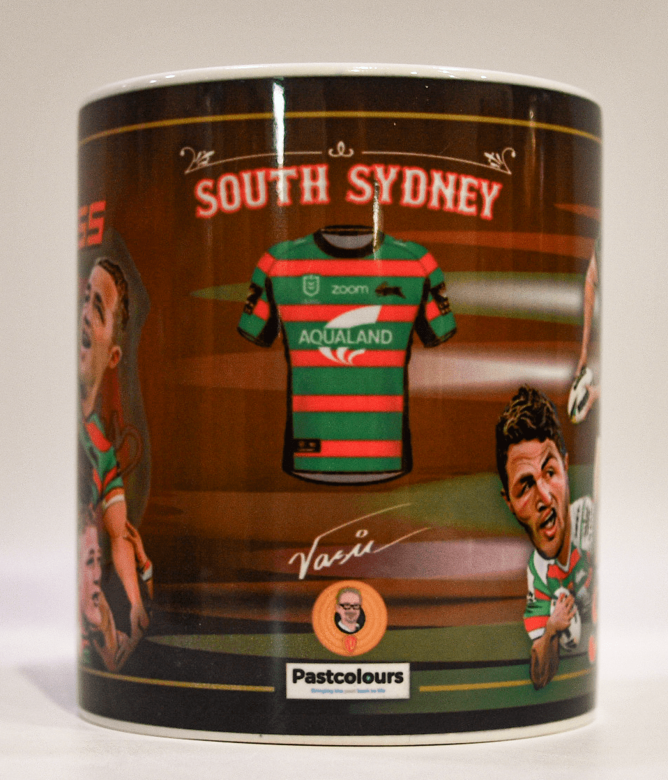 Sam Burgess - South Sydney Rabbitohs - Footy Foto Mug - Image 3