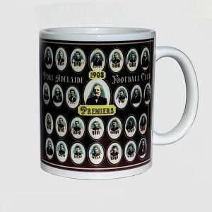 1903 SAFA Premiers Port Adelaide , The Magpies Footy Foto Mug