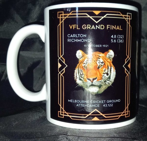Richmond 1921 Premiers Mug-Rear