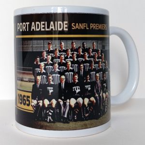 Port Adelaide 1965 Premiers Mug featuring SANFL Grand Final victory over Sturt