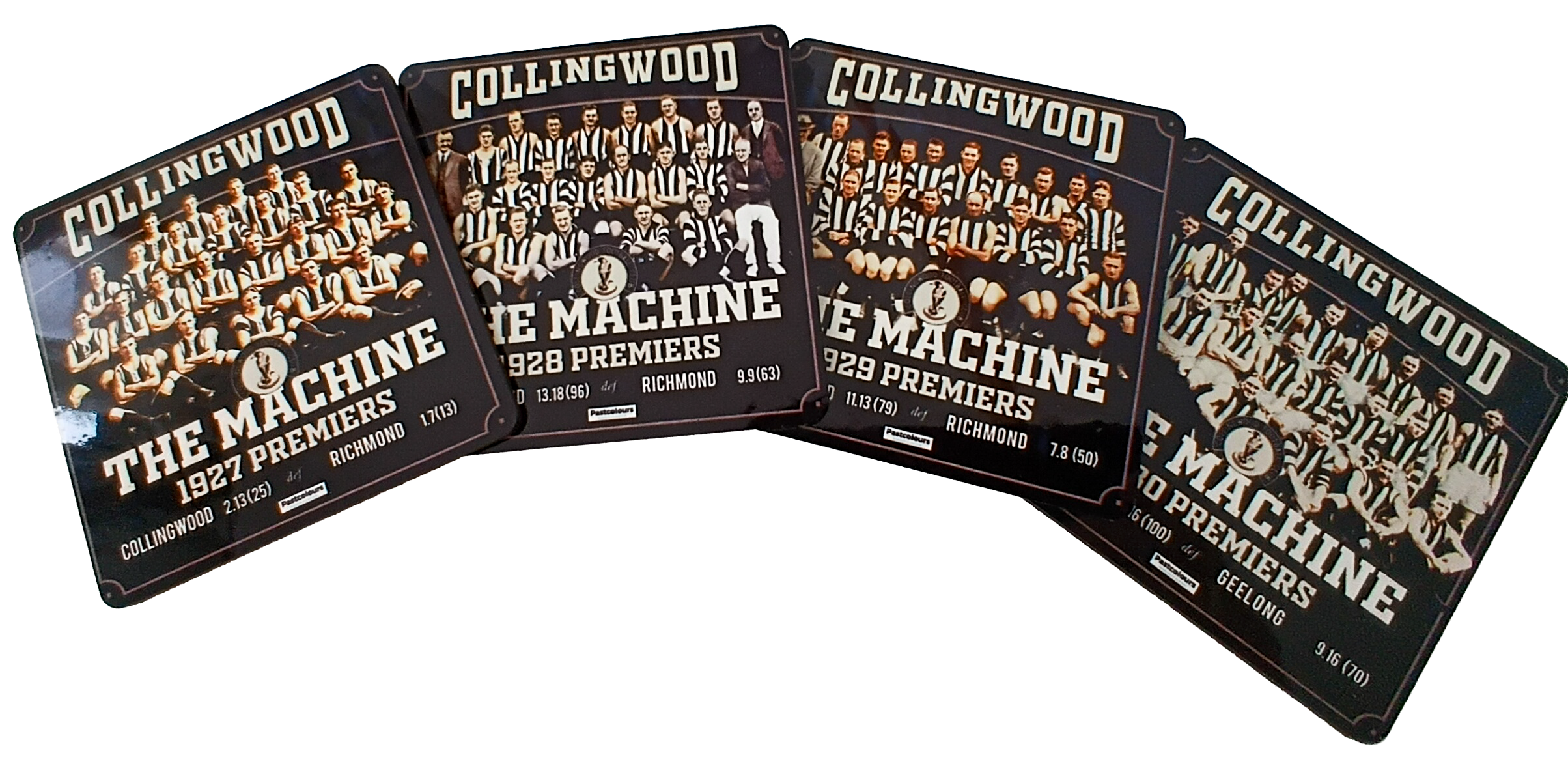 Collingwood Machine 1927–1930 collector coasters