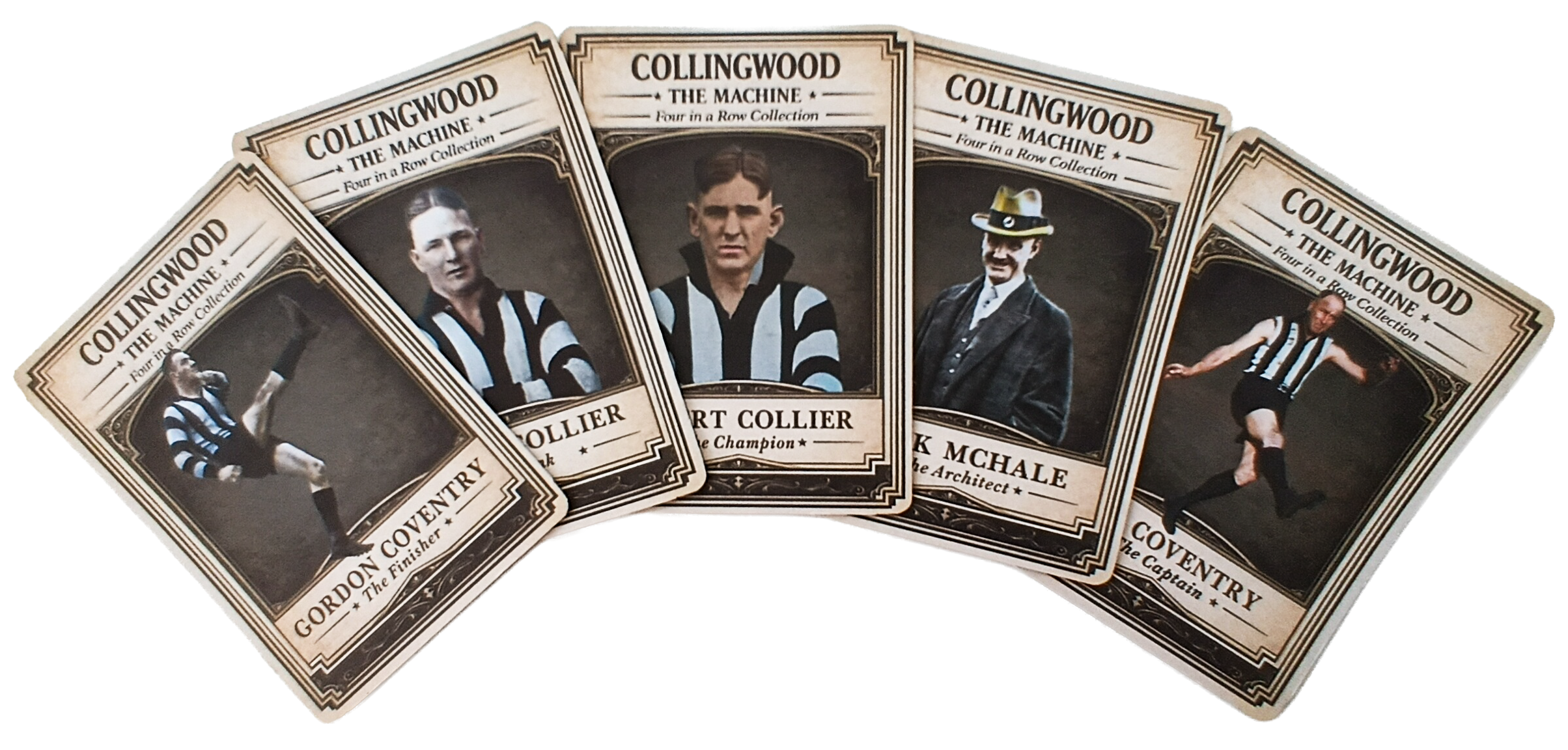 Collingwood Machine 1927–1930 collector trading cards set