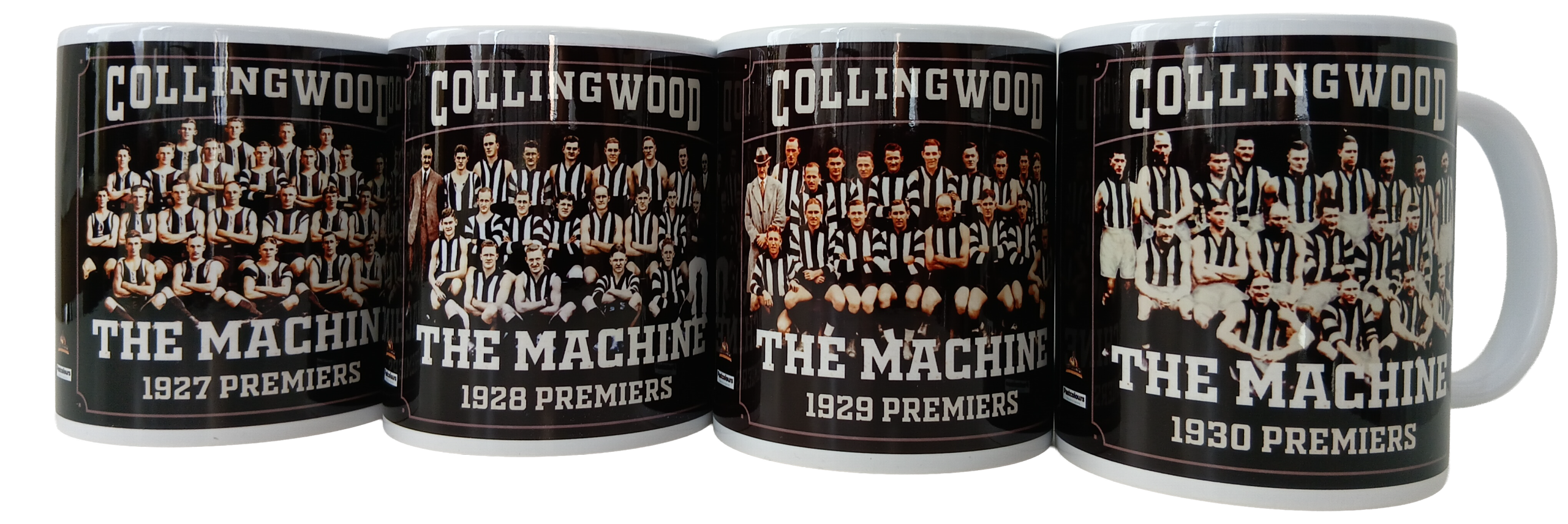 Collingwood Machine 1927–1930 collector mug set